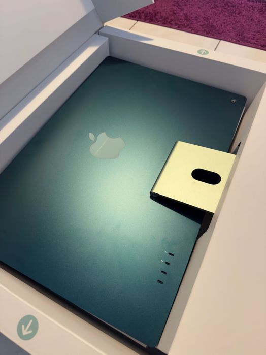 Imac 24 cale, M1, 8GB, 512 dysk ssd, ZIELONY macos