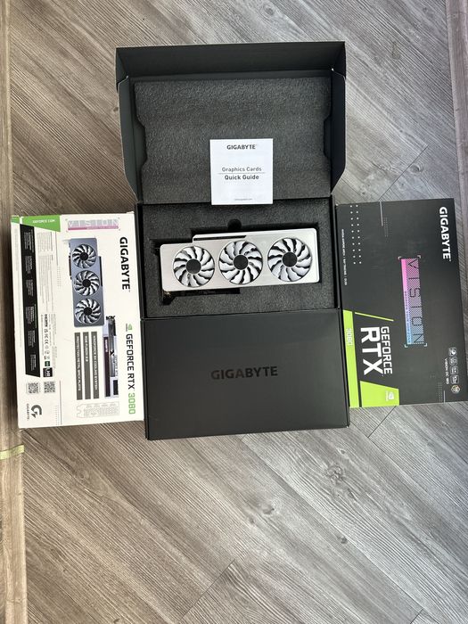 Відеокарти GIGABYTE GeForce RTX 3080 VISION OC 10G