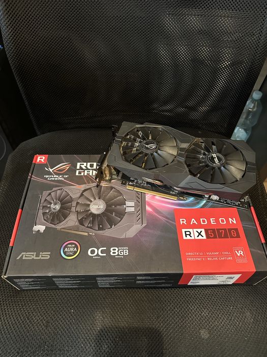 karta graficzna asus rog rx 570 8gb