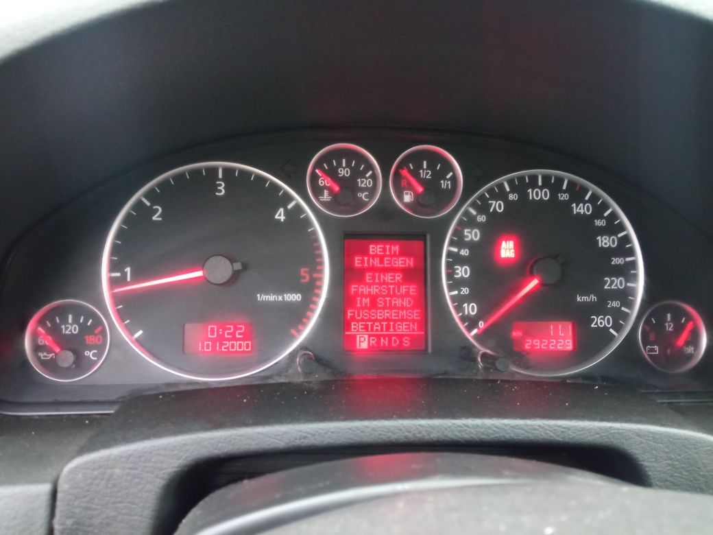 Kompletny silnik audi a4 a6 c5 2.5 TDI v6 AKE 180km