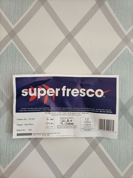 Tapeta rolka superfresco wzór winylowa