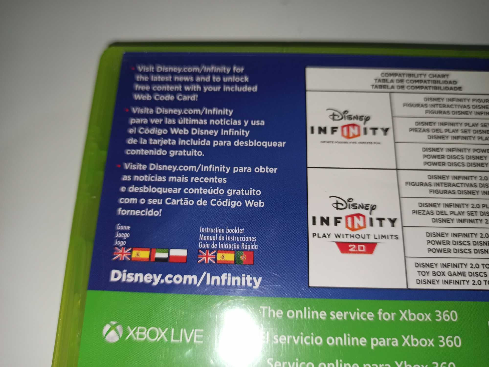 xbox 360 DISNEY INFINITY 2.0 po polsku , sama płyta