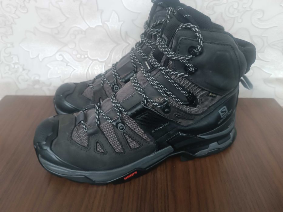 Ботинки кожа берцы Salomon 4 D Quest gore tex 22 года 44 28 см
