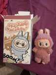 Labubu ORIGINAL da serie exciting macaron Rosa