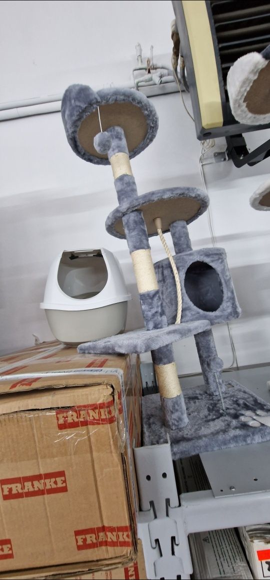 3 piętrowy drapak dla kotów 112cm Lionto