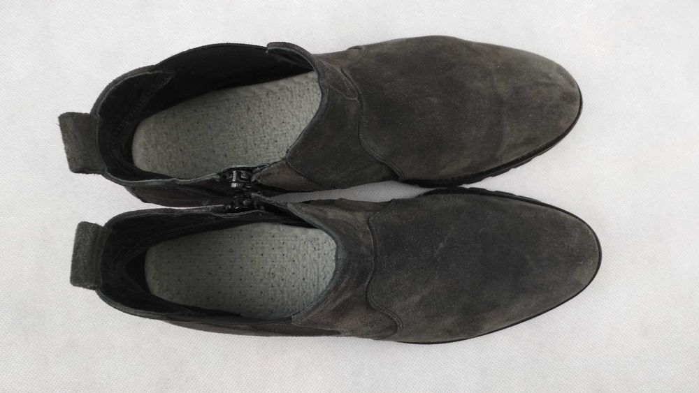 HÖGL Buty Botki Sztyblety Na Zamek Skórzane Roz. 41