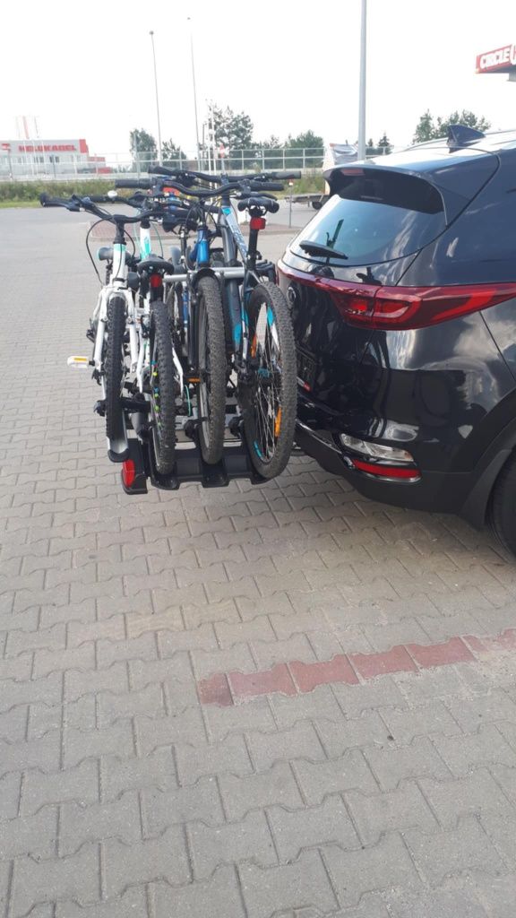 Bagażnik rowerowy na hak Thule- wynajem