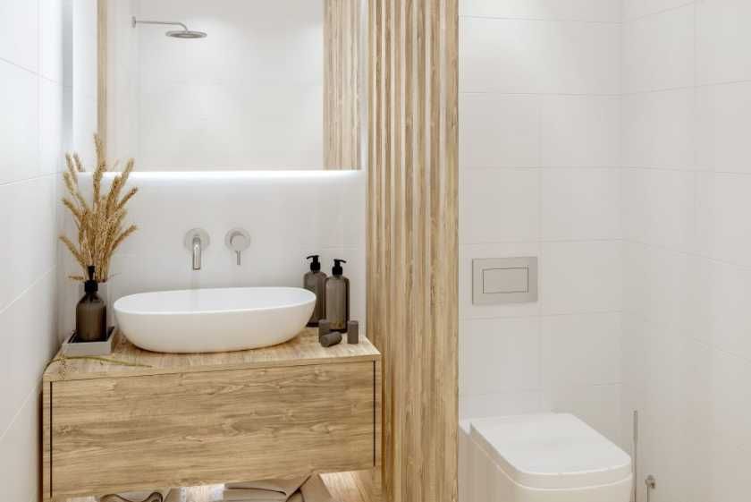 Глянцевая Белая Плитка Настенная 1 Сорт 25х40 см