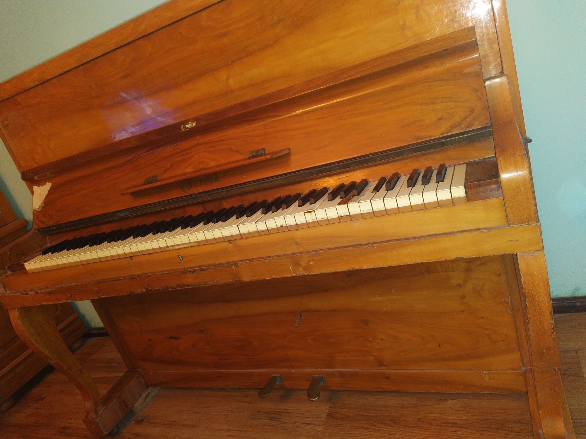 Pianino Calisia sprawne nastrojone do odświeżenia