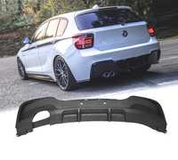 DIFUSOR TRASEIRO LOOK M PERFORMANCE PARA BMW SERIE 1 F20 F21 2011-2015 DUPLO LADO ESQUERDO