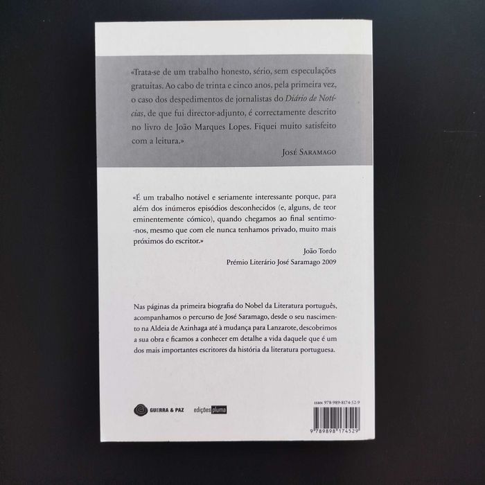 José Saramago Biografia - João Marques Lopes