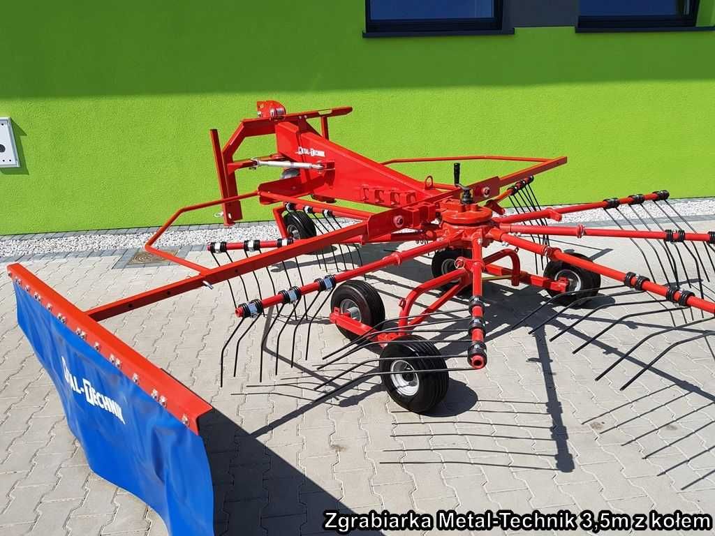 Zgrabiarka Karuzelowa *TANDEM* Metal-Technik Talex wirnikowa 3.5m 4.2m