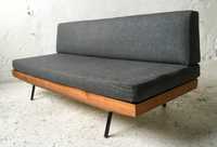 Włoska industrialna sofa leżanka lata 50 vintage design