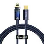 Kabel Baseus CATS Lightning - USB-C 20W 480Mb/s 1m - niebieski