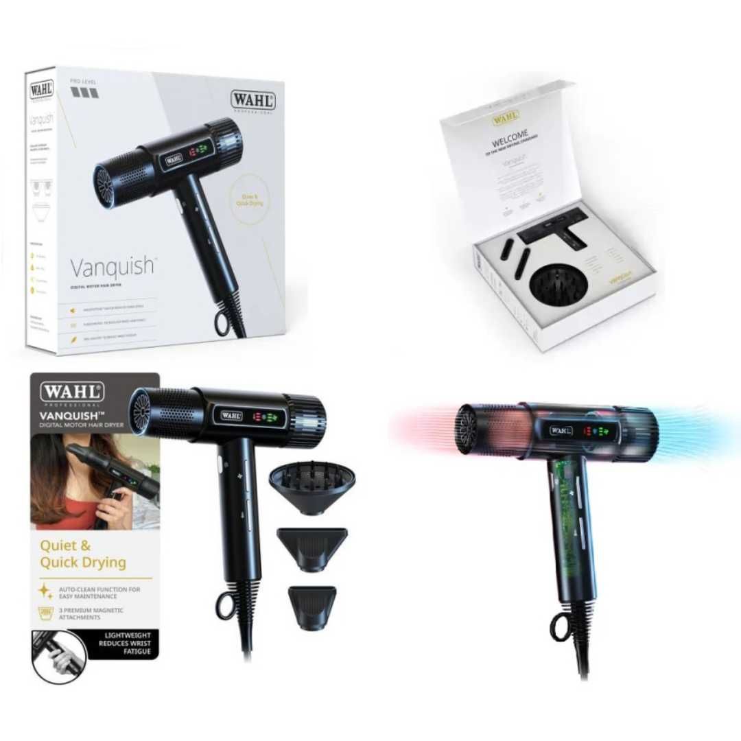 Secador de Cabelo WAHL PROFISSIONAL 1600 WATT 101.000 RPM (NOVO)
