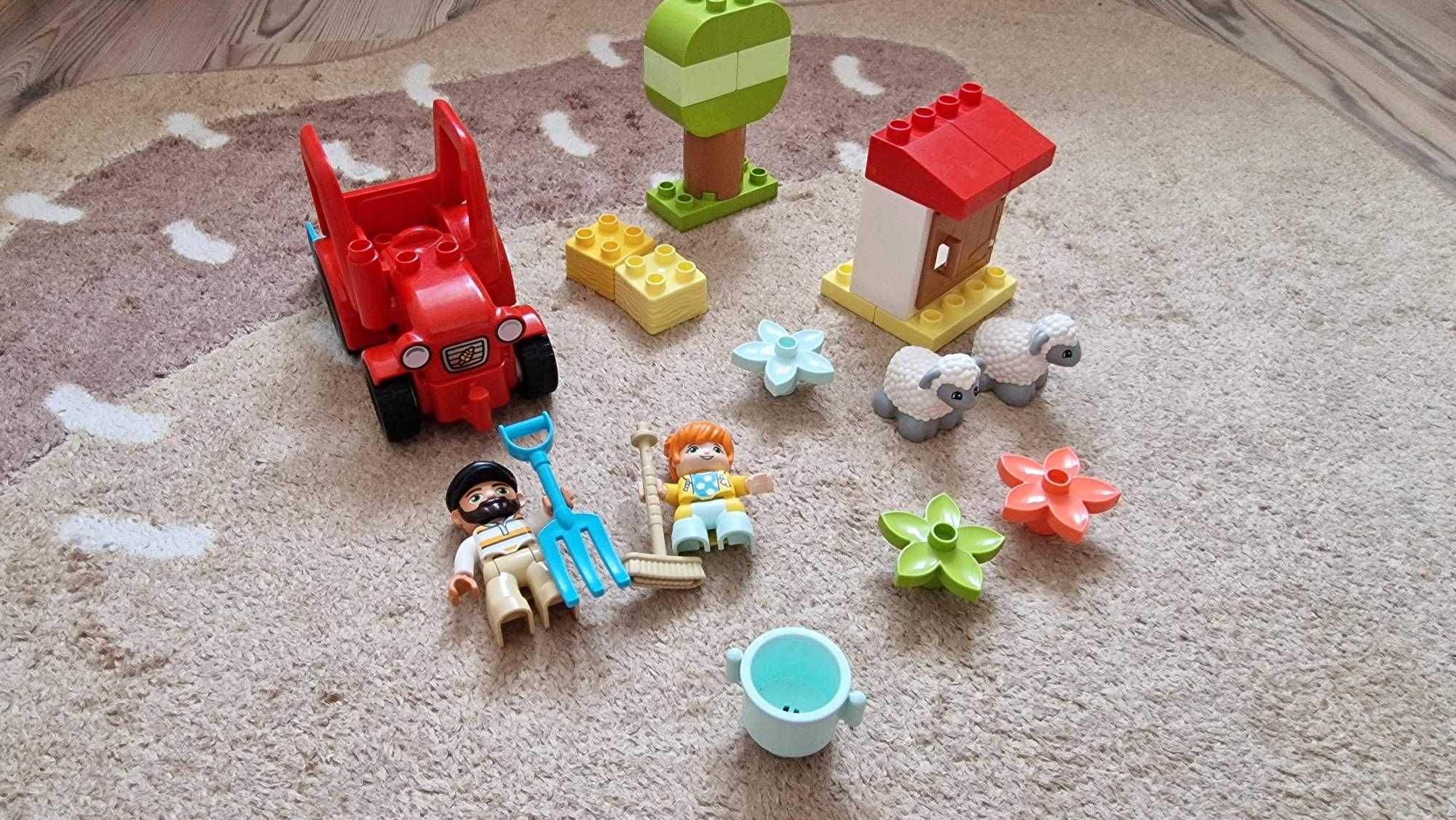 LEGO Duplo 10950 Traktor i zwierzęta gospodarskie KOMPLET B.DOBRY STAN