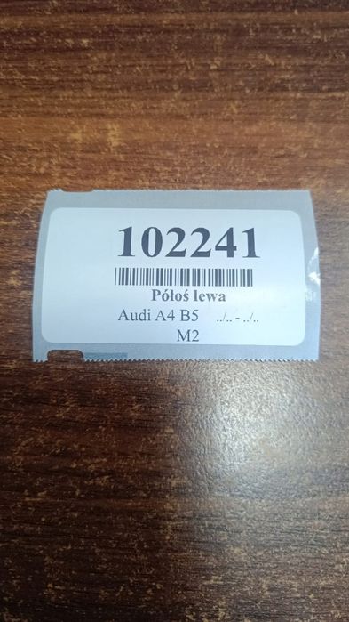 audi a4 b5 1.8 4x4 półoś lewa