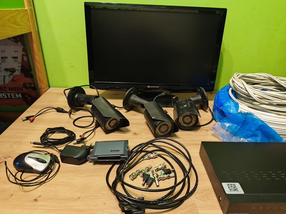 Zestaw monitoringu merx (kamera, rejestrator, monitoring)