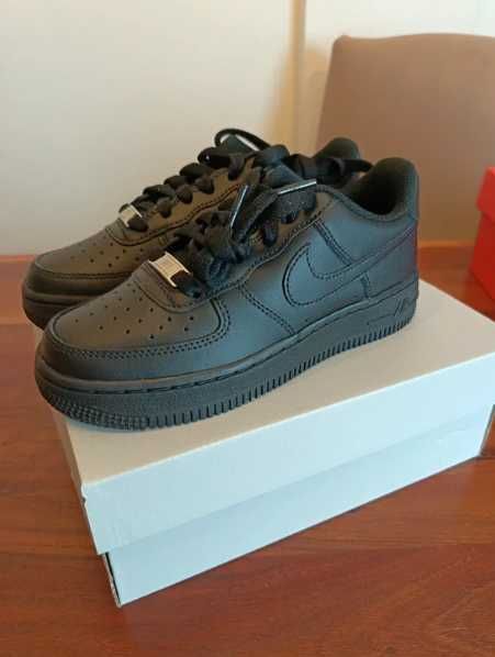 Buty Trampki NikeAir_Force_1_Low _07_Black_R.39