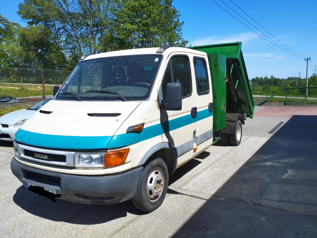 Iveco Daily 35C12 2.3 diesel Kiper wywrotka 7 osób bliźniak