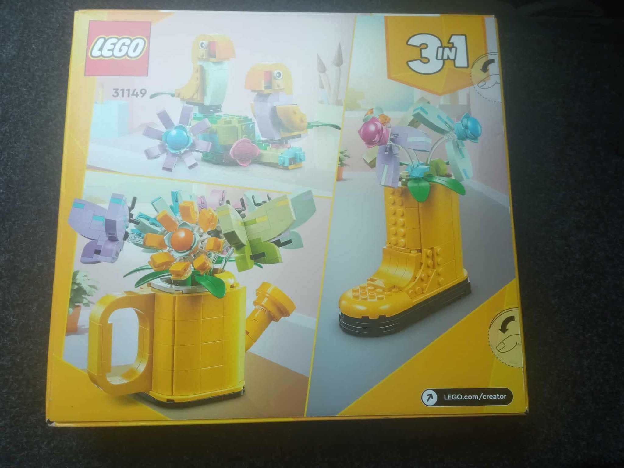 Lego 31149 - Kwiaty w doniczce, Creator 3w1, NOWE