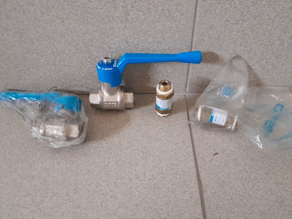 Zawór kulowy mosiężny QH-1/4 (9541) Zawór zwrotny H-1/4-B | FESTO 3624