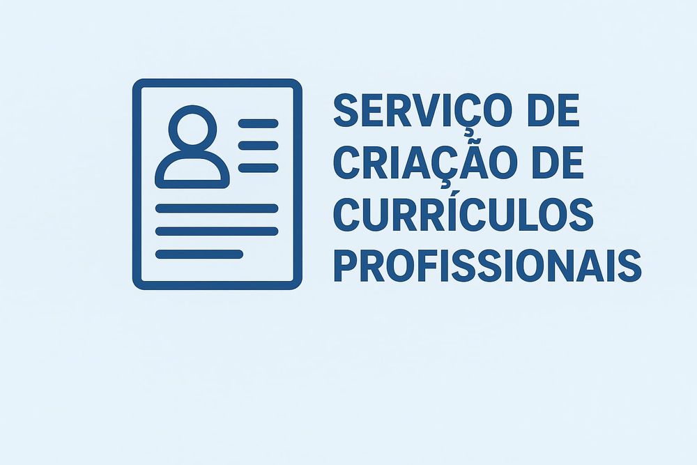Faço currículo modelo EUROPA