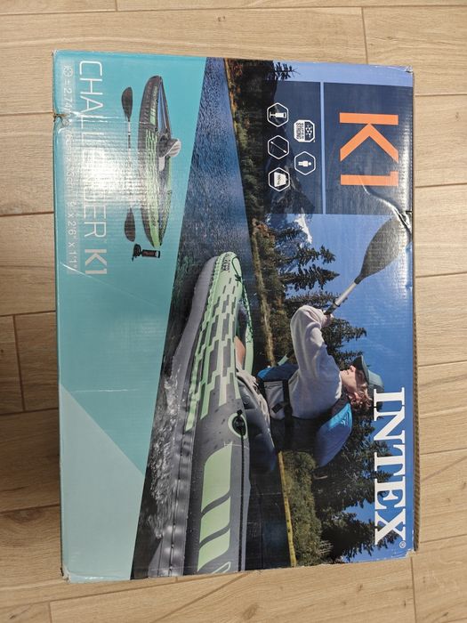 Nowy Kajak Challenger K1 Intex 274 x 76 x 33 cm 68305