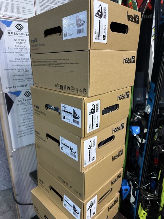 Nowa Deska+wiazania Head 138,143,148,152,156 + Wiazania Head S M L XL