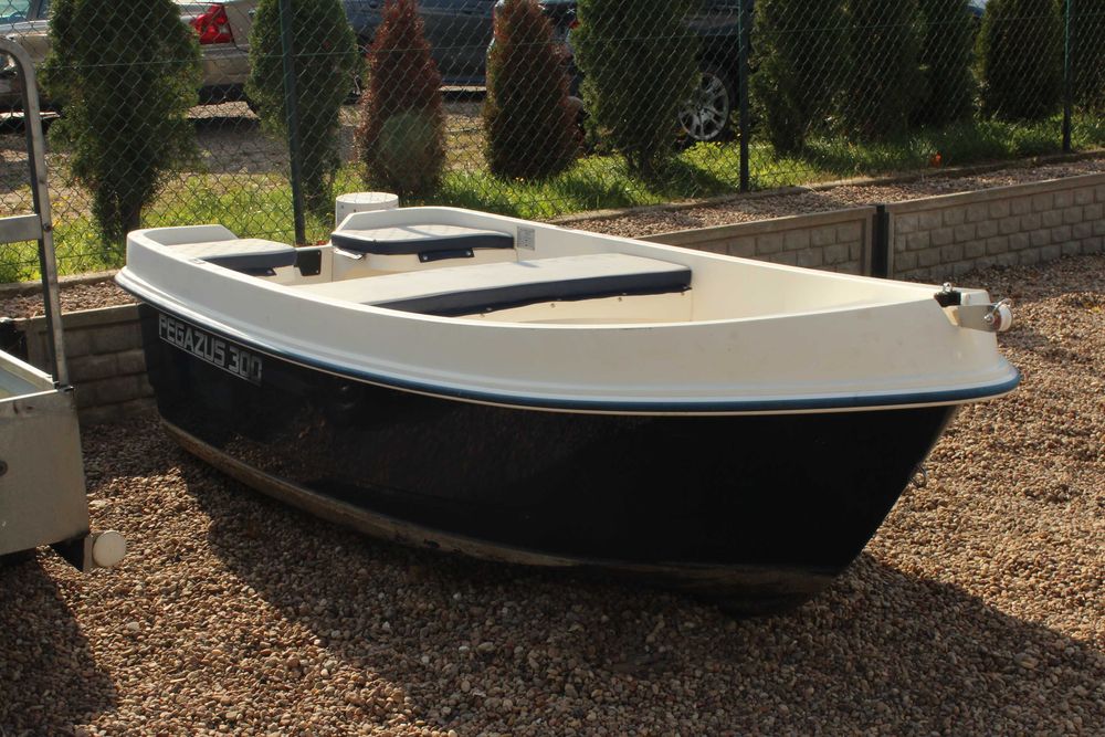 Łódka wędkarska stocznia Augustów PEGAZUS 300 raty transport pod dom