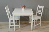 Stół kwadratowy IKEA + 2 krzesła - możliwa dostawa!