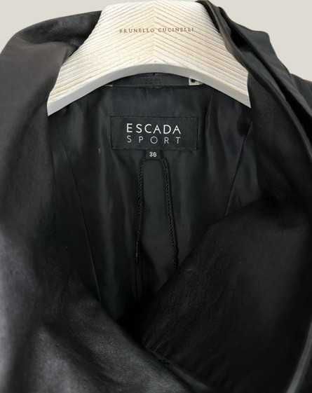 ESCADA пальто - оригінал! шерсть, кашемір, шкіра