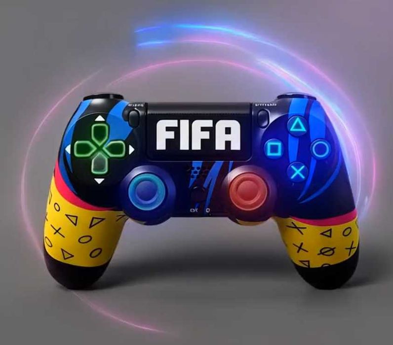 контролер геймпад до PS4 бездротовий джойстик блютуз сенсор вібрація