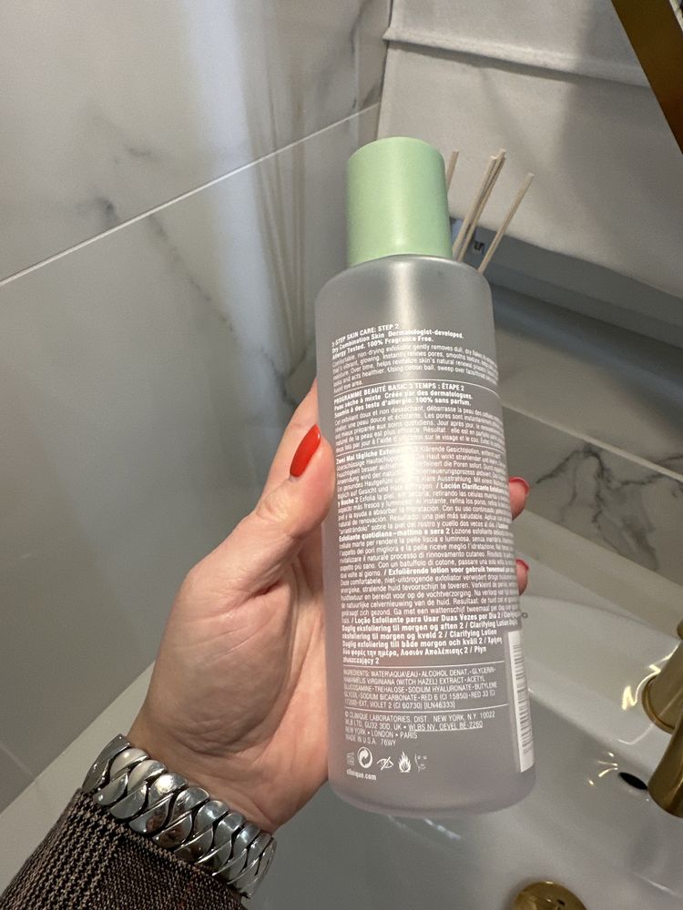 Clinique Clarifying Lotion 2 tonik pusta butelka 400 ml
