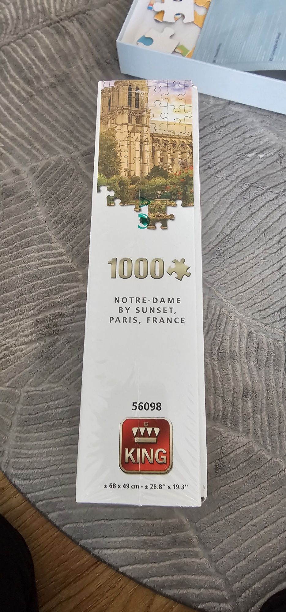 King puzzle Katedra Notre-Dame 1000elementów