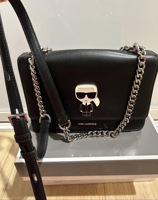 Torebka Karl Lagerfeld skóra