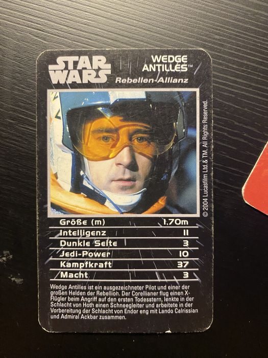 Карты Звездные войны винтаж 2005 TOP TRUMPS 26шт Star Wars