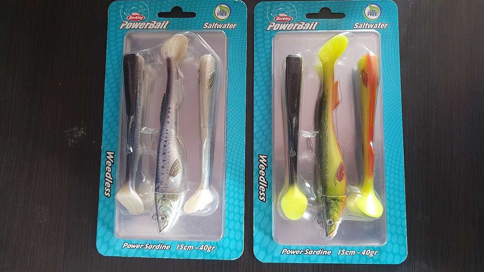 Guma Berkley Saltwater - Power Sardine 15cm 40g - 4 opakowania MIX