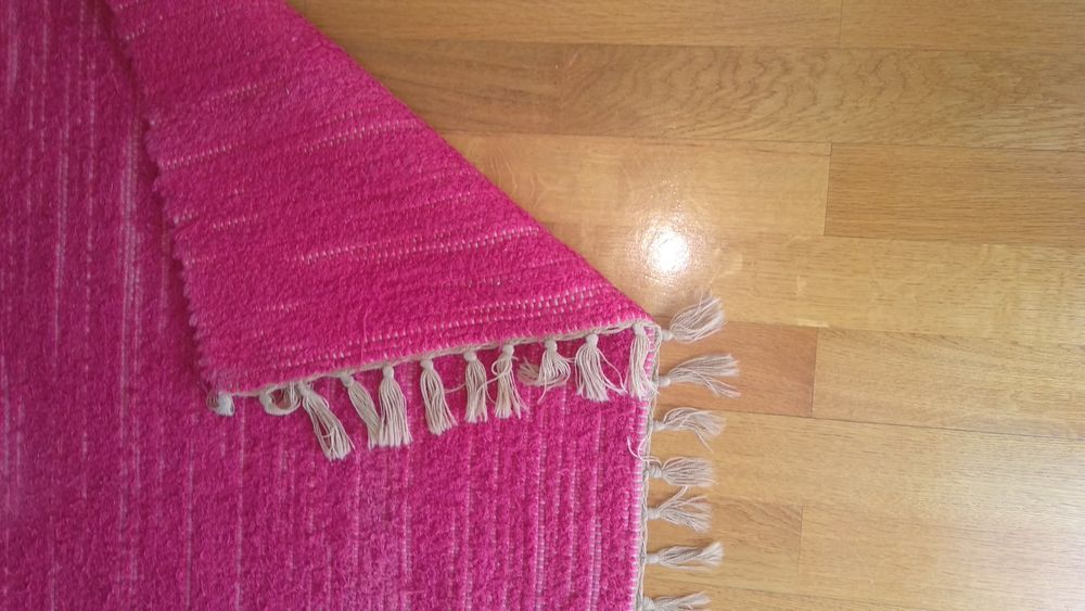 Tapete Rosa de quarto de menina