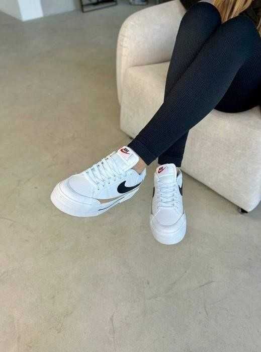 Женские кроссовки Nike Court Legacy Lift White Black 36-40 найк Скидка