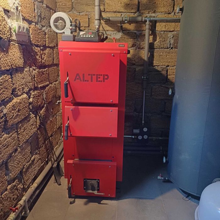 Котел ALTEP Duo Plus 15 кВт твердопаливний АЛЬТЕП Дуо Плюс завод котли