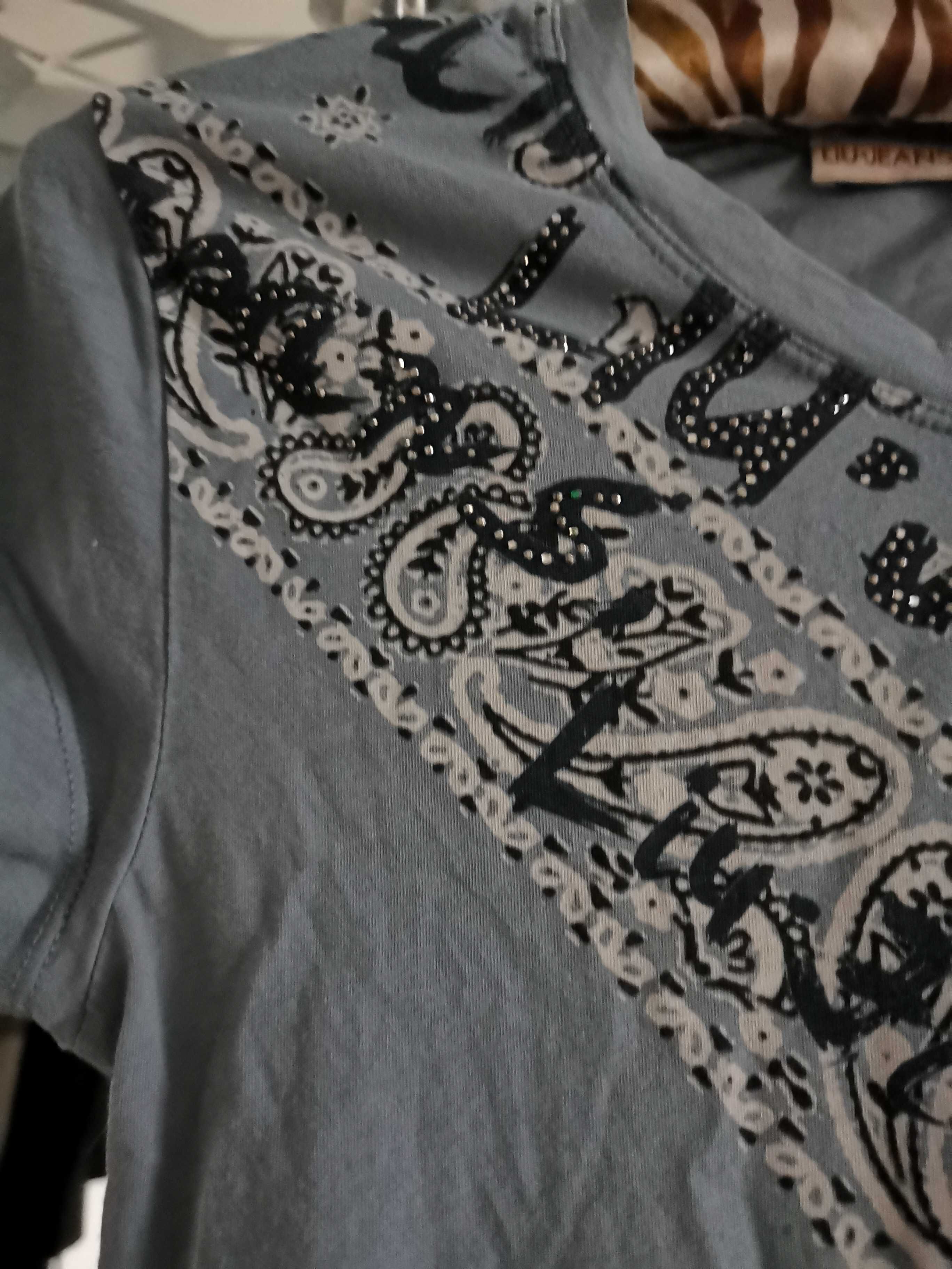 T-shirt podkoszulka LiuJo r.S bawelna boho