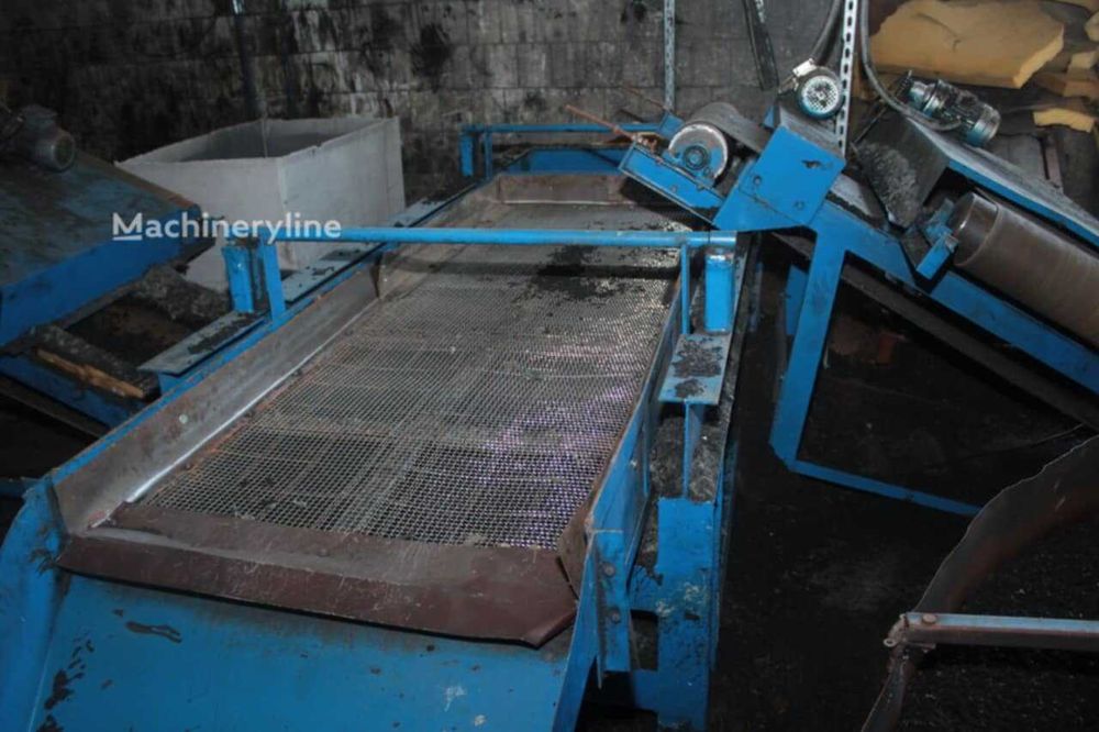 Maszyny do recyklingu opon Używana linia do recyklingu gumy