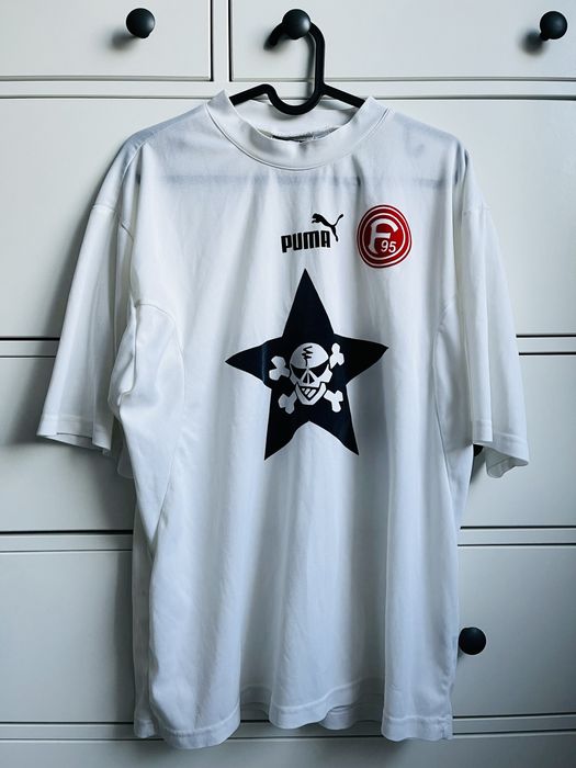 Fortuna Dusseldorf Die Toten Hosen 2003/04 away koszulka piłkarska