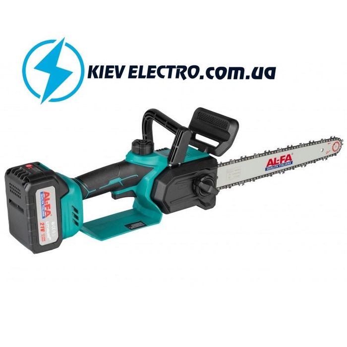 Аккумуляторная бесщеточная пила AL-FA ALCRH-21BL-2 (21V / 4Ah)