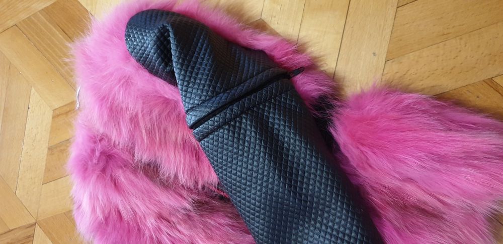 натуральная шубка куртка, жилетка, лисичка, 116-128 рост