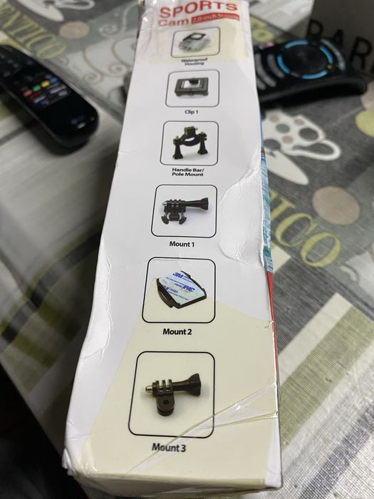 Camera a prova de agua  para desportos Full HD 1080p