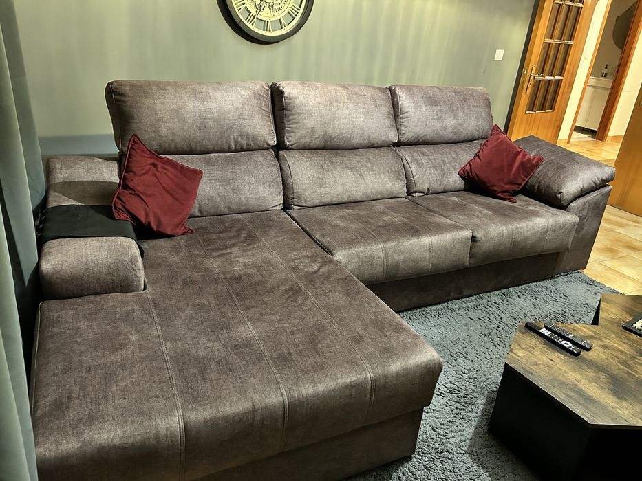 Sofá Chaise Longue Daniela II – Conforama (como novo!)