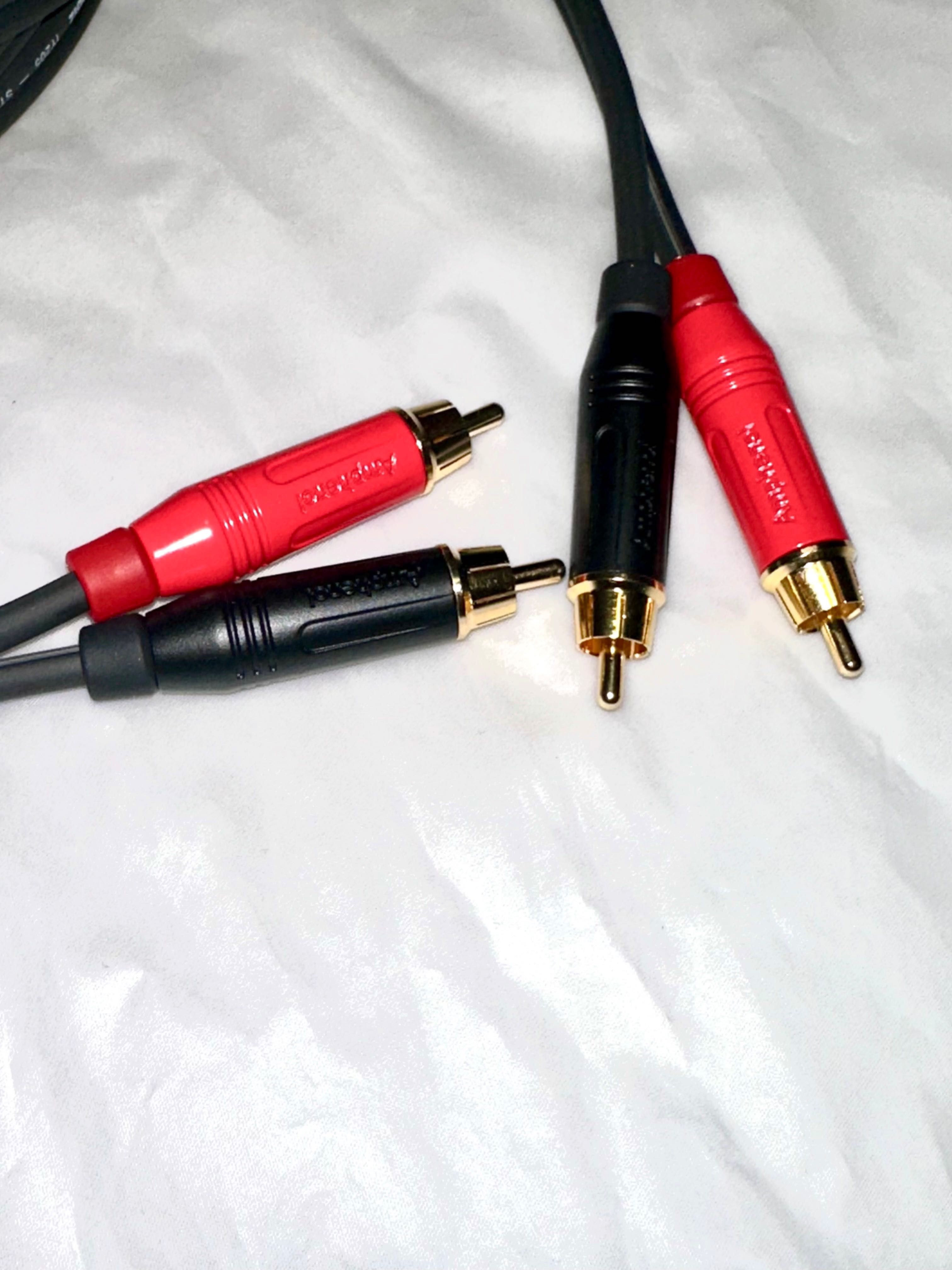Kabel RCA Klotz 6 metr x2