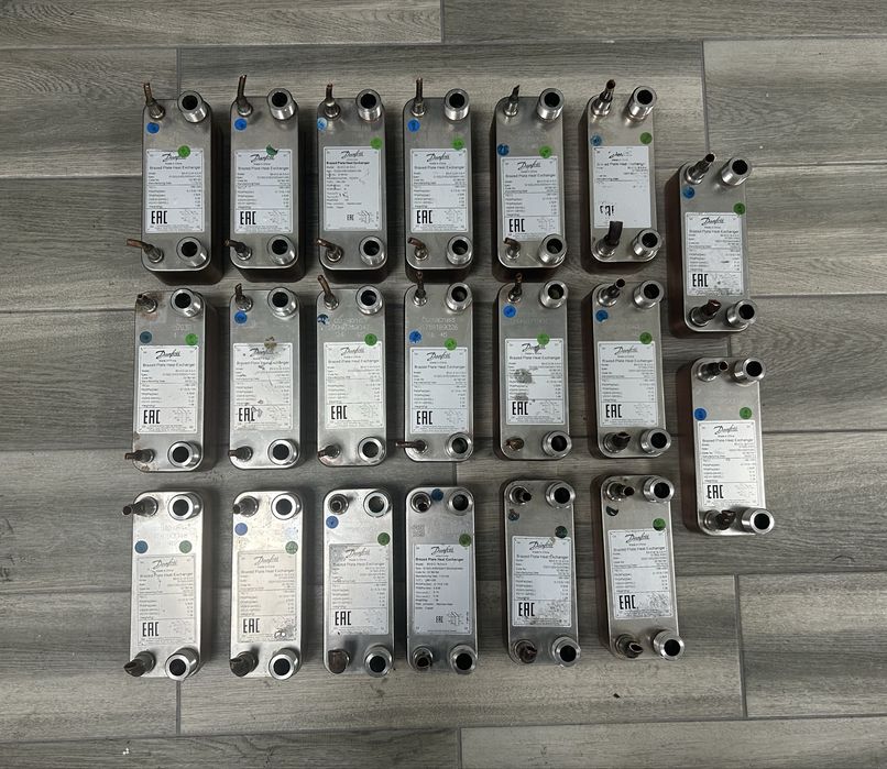 Теплообмінник Danfoss фреон - вода, Теплообменник